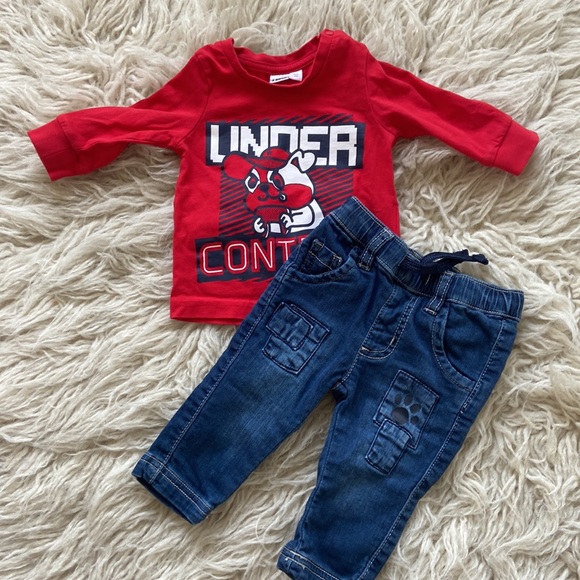 Baby boy matching set 6 months - Picture 5 of 7